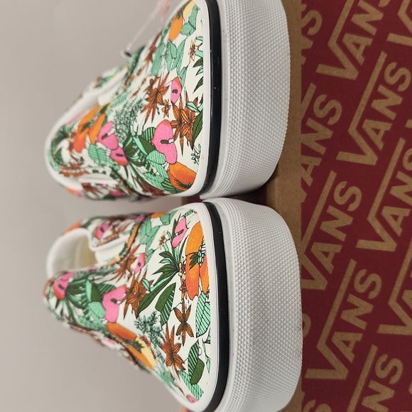 Vans Kids Multi-Tropic Classic Slip On Shoes Size 2.5 NWT - Picture 4 of 8